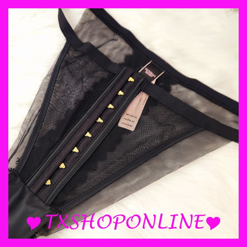 💗👙Victoria's Secret Velvet Trim Brazilian panty👙💗 NWT